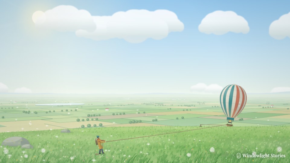 The tethered balloon