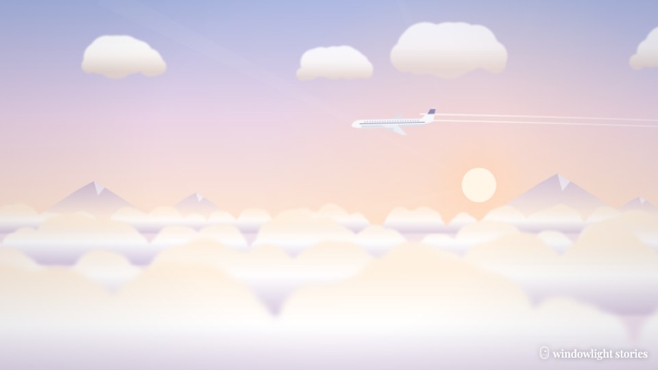 Above the clouds